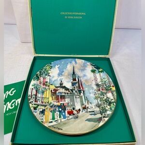 Royal Doulton Dong Kingman Bone China Limited Edition Plate New Orleans
